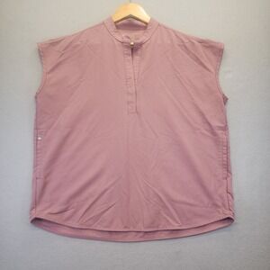 Figs Women's Mineral Mauve Sleeveless Tunic Top